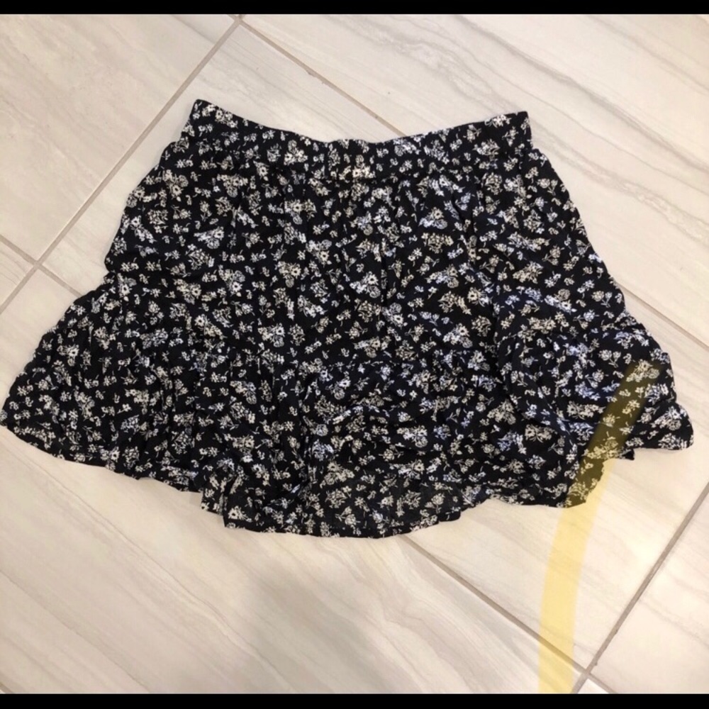 Floral Mini Skirt
